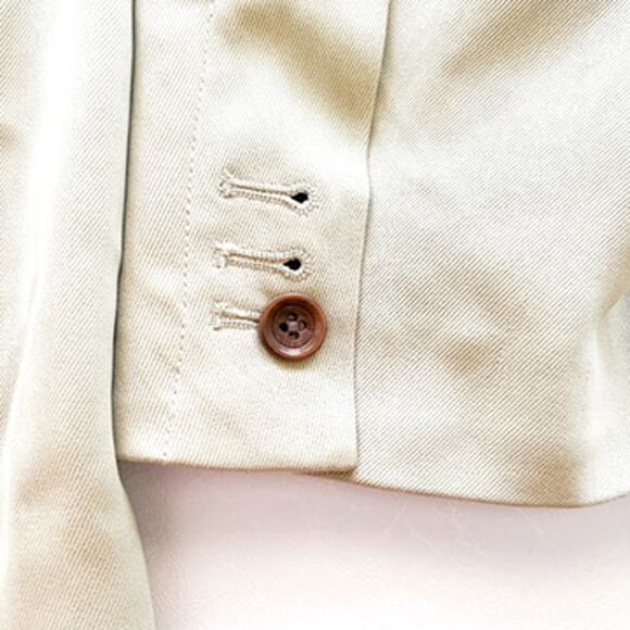 NWT Tommy Bahama 100 Silk St Thomas Men's Large Unstructured Blazer in Khaki - Picture 4 of 13